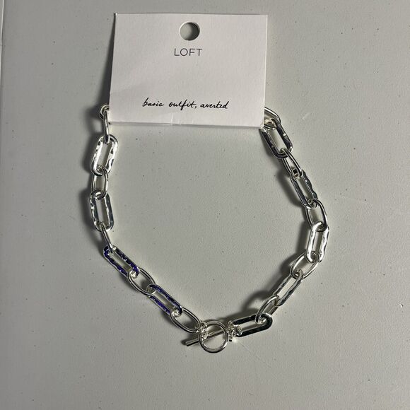 Loft Silver Chain Link Bracelet - Picture 1 of 6